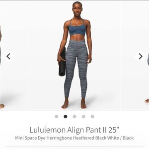 lululemon athletica Align Pant II 25” Size 12